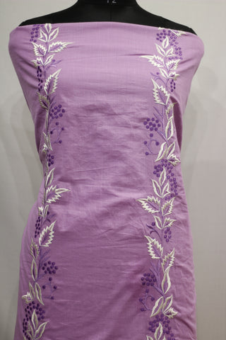 Purple Pink Full Suit With Pure Chiffon Tie Dye Dupatta-1678