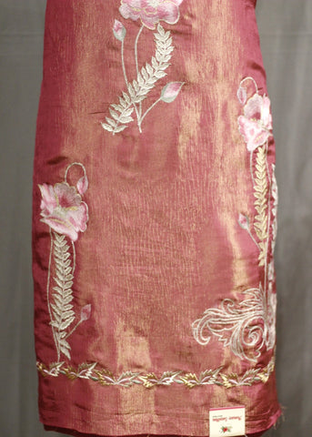 Onion Pink Full Suit With Light Peach Dupatta-1760