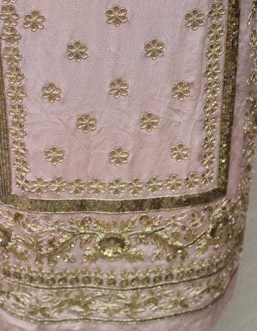 Rose Gold Full Suit With Same Colour Dupatta